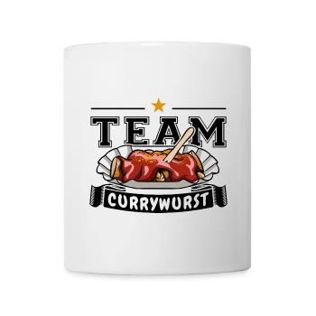 Team Currywurst - Fast Food - Kult - Tasse - Weiß - Vorne