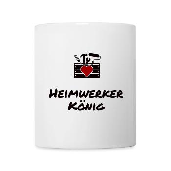 Heimwerkerkönig - Tasse - Weiß - Vorne