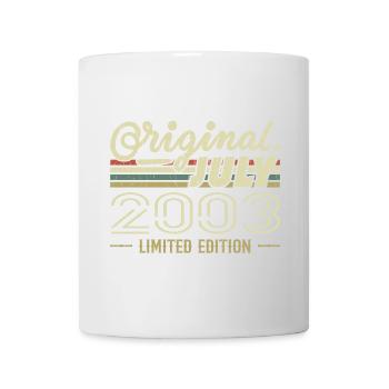 July 2003 Original Birthday Gift 2003 - Mug - white - Front