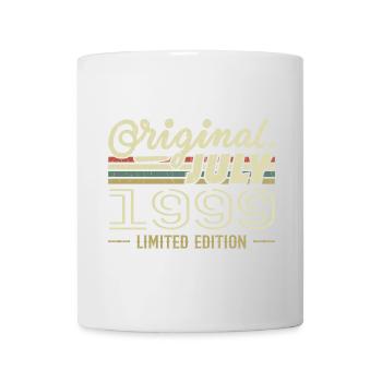 Juli 1999 Original Geburtstagsgeschenk 1999 - Tasse - Weiß - Vorne