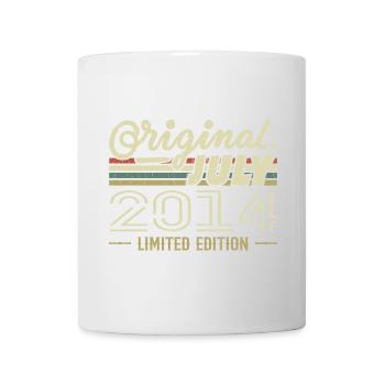 Juillet 2014 Original Cadeau Anniversaire 2014 - Mug blanc - blanc - Devant