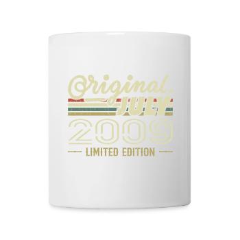 Juillet 2009 Original Cadeau Anniversaire 2009 - Mug blanc - blanc - Devant