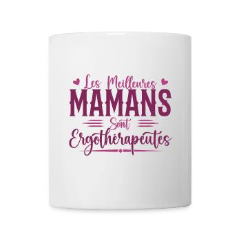 The best moms are occupational therapists - Mug - white - Front