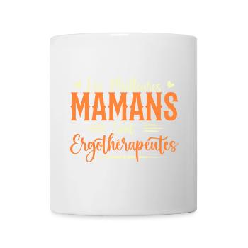 The best moms are occupational therapists - Mug - white - Front