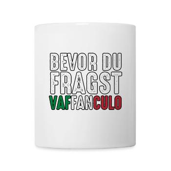 Italy Italian Vaffanculo - Mug - white - Front