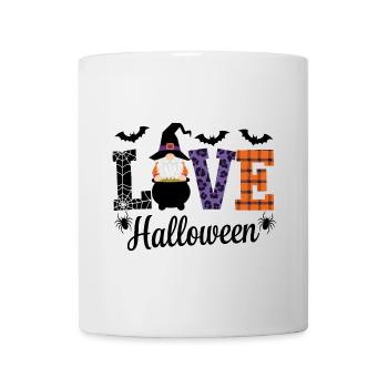 Halloween Love Lettering Gnome - Mug - white - Front