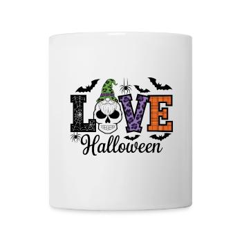 Halloween Love Lettering Gnome - Mug - white - Front