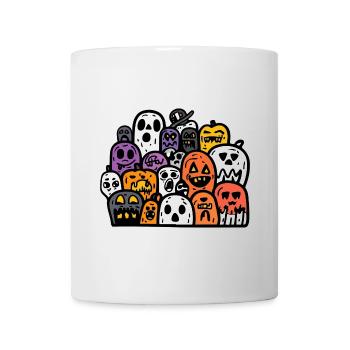 Halloween Party Figures - Mug - white - Front
