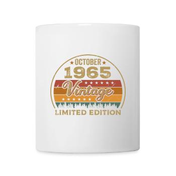 Millésime Octobre 1965 Cadeau d’anniversaire - 1965 - Mug blanc - blanc - Devant