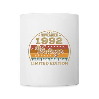 Novembre 1992 - Cadeau d’anniversaire Novembre 1992 - Mug blanc - blanc - Devant