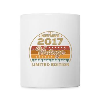 November 2017 - Geburtstagsgeschenk November 2017 - Tasse - Weiß - Vorne