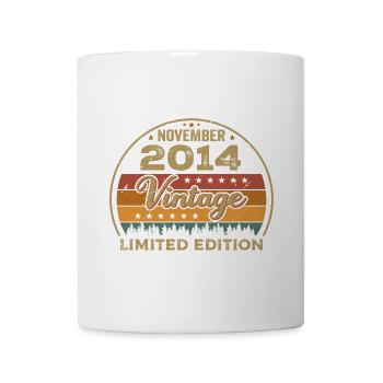 Novembre 2014 - Cadeau d’anniversaire Novembre 2014 - Mug blanc - blanc - Devant