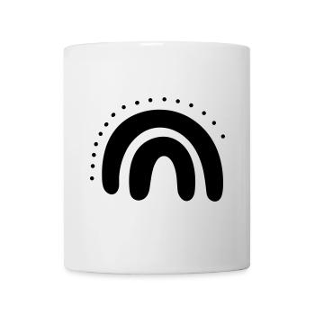 Arc en ciel - Mug blanc - blanc - Devant