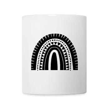 Arc en ciel - Mug blanc - blanc - Devant