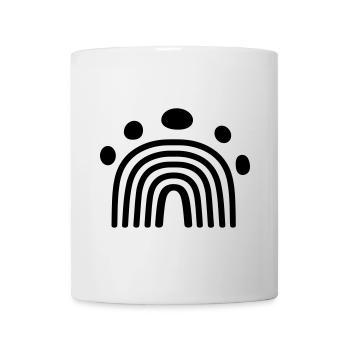Arc en ciel - Mug blanc - blanc - Devant