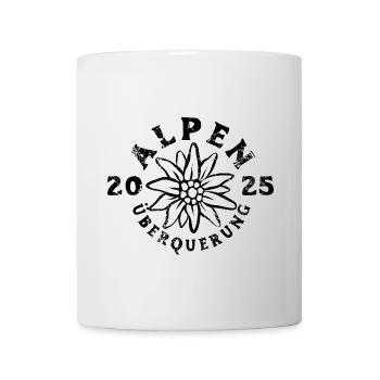 Alpenüberquerung Alpen Überquerung 2025 Wandern - Tasse - Weiß - Vorne