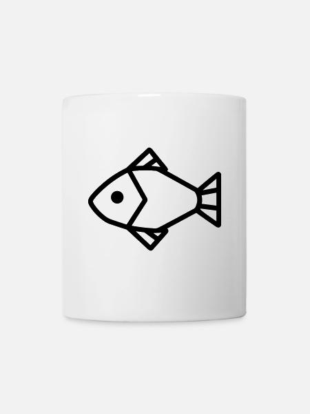 Fisch - Tasse - Weiß