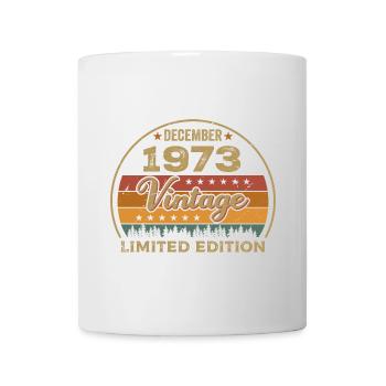 Anniversaire Décembre 1973 Cadeau Décembre 1973 - Mug blanc - blanc - Devant