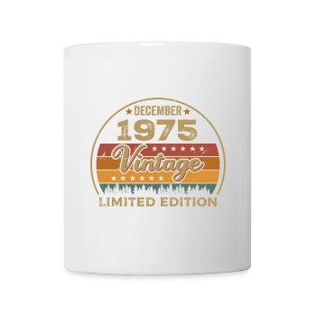 Anniversaire Décembre 1975 Cadeau Décembre 1975 - Mug blanc - blanc - Devant