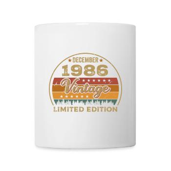 Anniversaire Décembre 1986 Cadeau Décembre 1986 - Mug blanc - blanc - Devant
