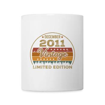Birthday December 2011 Gift December 2011 - Mug - white - Front