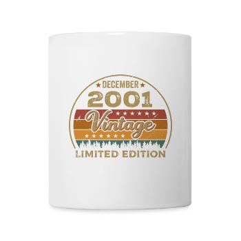 Birthday December 2001 Gift December 2001 - Mug - white - Front