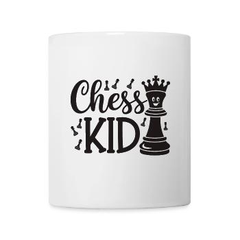 Chess Kid Chess Kids Dictons Citations - Mug blanc - blanc - Devant