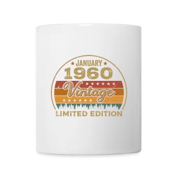Les légendes sont nées en janvier 1960,Janvier 1960 - Mug blanc - blanc - Devant