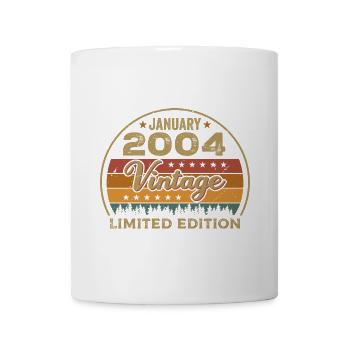 Des légendes sont nées en janvier 2004,Janvier 2004 - Mug blanc - blanc - Devant