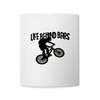 Bicycle Bicycle Lovers Life Behind Bars - Mug - white - Front