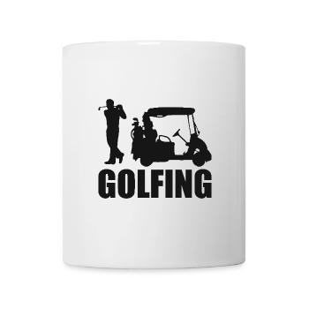 Golfing Golf Spruch Golfspieler - Tasse - Weiß - Vorne