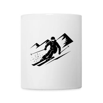 Skiers Ski Winter Winter Holiday Winter sports - Mug - white - Front