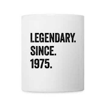50e anniversaire 50e anniversaire légendaire depuis 1975 - Mug blanc - blanc - Devant