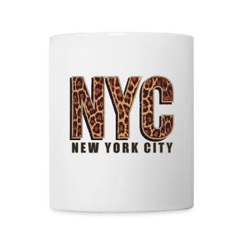 New York City Skyline - Tasse - Weiß - Vorne