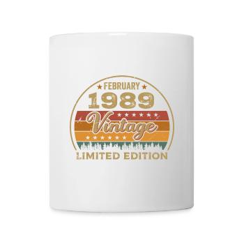 Février 1989, Jubilé 1989, Légendes Février 1989 - Mug blanc - blanc - Devant