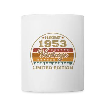 Février 1953, Jubilé 1953, Légendes Février 1953 - Mug blanc - blanc - Devant