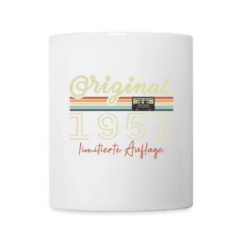 Original 1951 Vintage 1951 Birthday Retro 1951 - Mug - white - Front