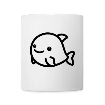 Delfin - Tasse - Weiß - Vorne