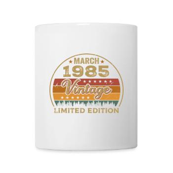 Vintage march 1985 birthday march 1985 retro 1985 - Mug - white - Front