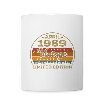 April 1969, birthday April 1969, gift April 1969 - Mug - white - Front