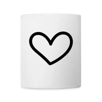 heart - Mug - white - Front