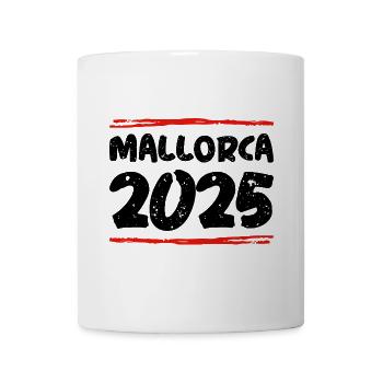 Mallorca 2025 Spruch - Mug - white - Front
