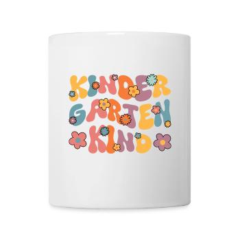 Je suis un enfant de maternelle maternelle licorne - Mug blanc - blanc - Devant