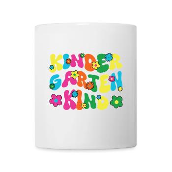 Je suis un enfant de maternelle maternelle licorne - Mug blanc - blanc - Devant