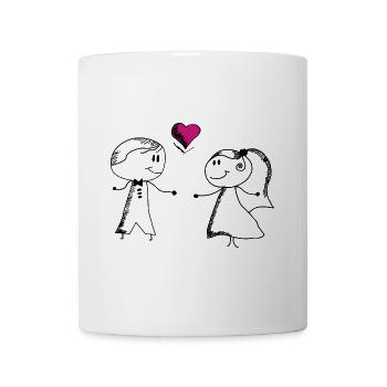 Liebevolles Geschenk für deinen Schatz - Tasse - Weiß - Vorne
