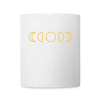 Mond - Tasse - Weiß - Vorne