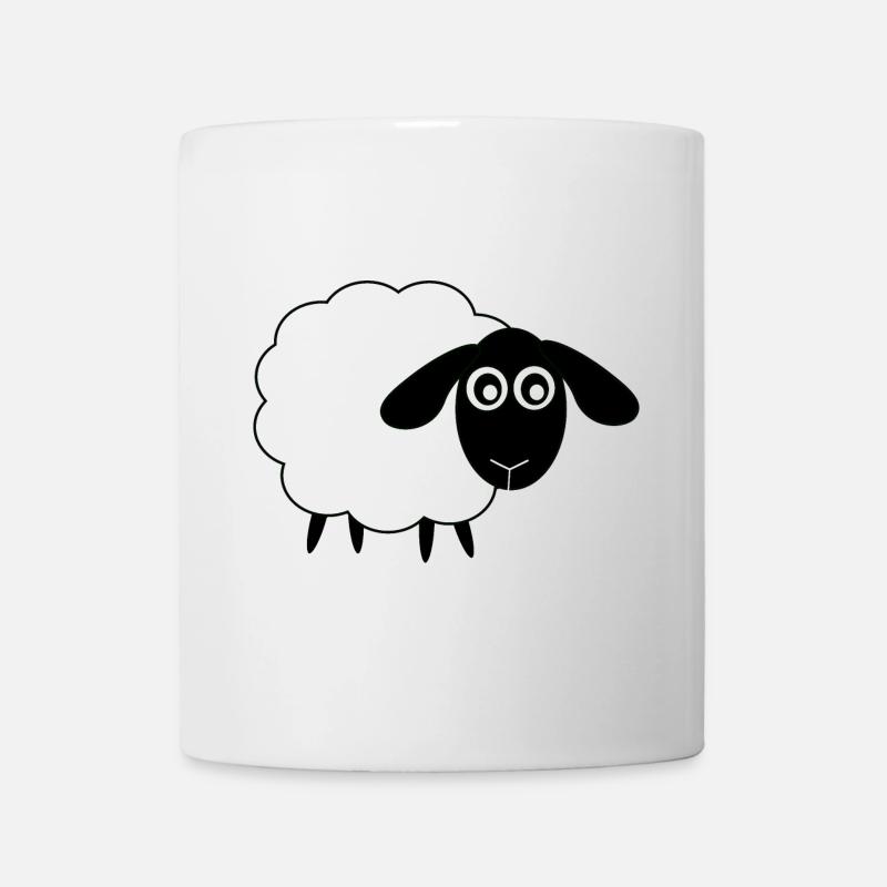 Schaf - Tasse - Weiß