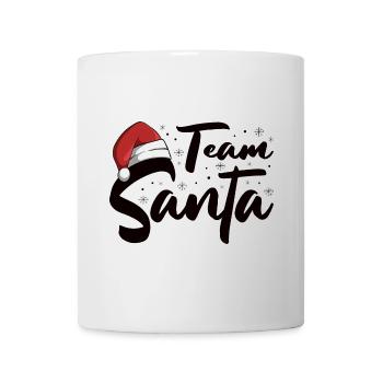 Team Santa Weihnachtsmann Weihnachten Christmas - Tasse - Weiß - Vorne