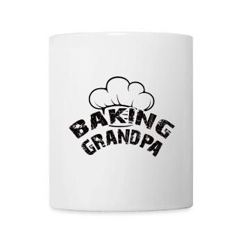 Der backende Großvater - Opa backt Brot - Tasse - Weiß - Vorne