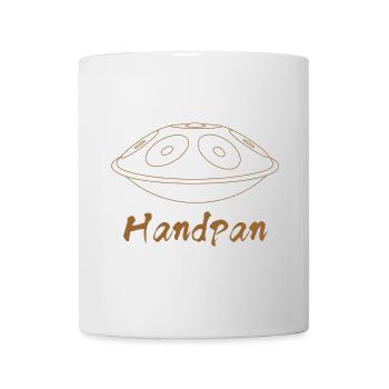 Handpan Hand Pan - Mug - white - Front